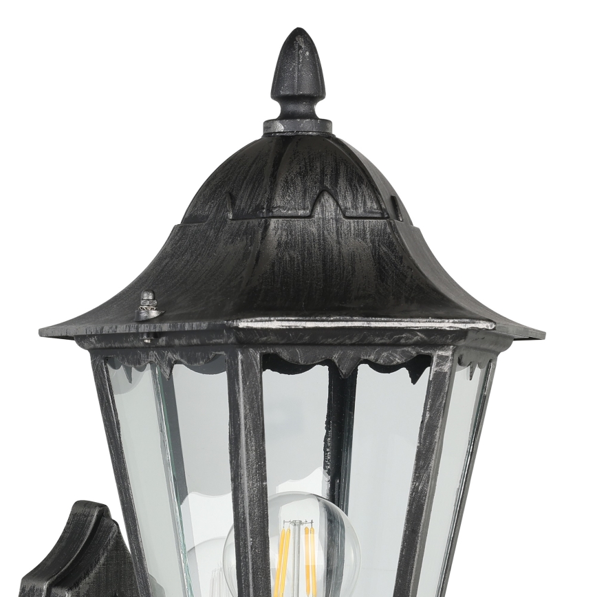 Eglo - Уличный настенный светильник с датчиком 1xE27/60W/230V IP44