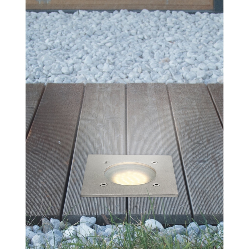Eglo - Светодиодный уличный тротуарный светильник LED/2,5W/230V IP67