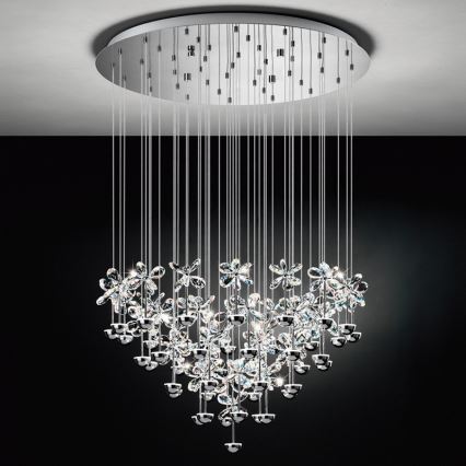 Eglo 93661 - Светодиодная подвесная люстра PIANOPOLI 43xLED/2,5W/230V