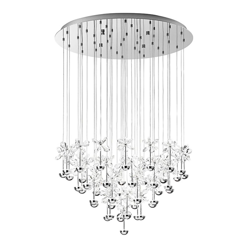 Eglo 93661 - Світлодіодна підвісна люстра PIANOPOLI 43xLED/2,5W/230V