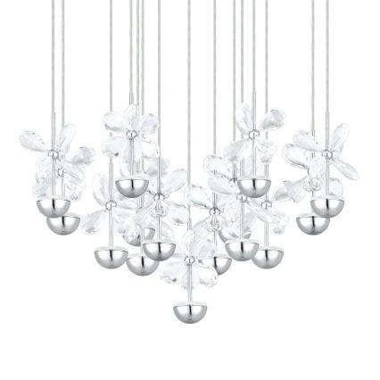 Eglo 93662 - подвесная LED-люстра на тросе PIANOPOLI LED/44W/230V