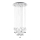 Eglo 93662 - Светодиодная люстра на тросе PIANOPOLI 15xLED/2,5W/230V