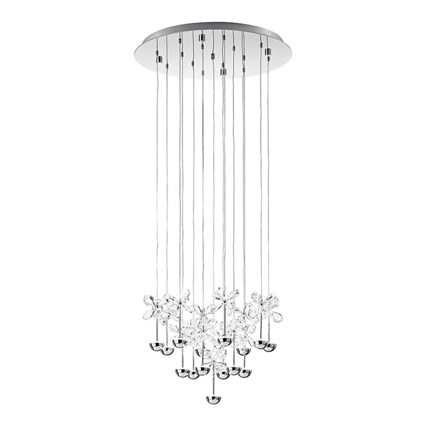 Eglo 93662 - Светодиодная подвесная люстра PIANOPOLI 15xLED/2,5W/230V