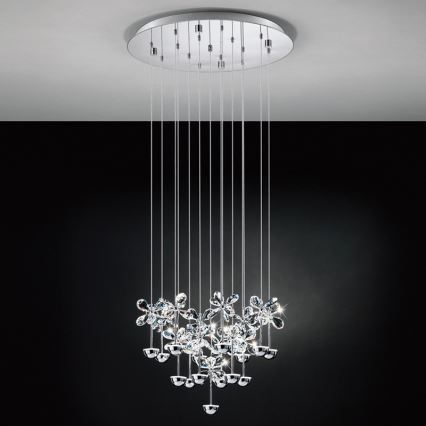 Eglo 93662 - Светодиодная подвесная люстра PIANOPOLI 15xLED/2,5W/230V