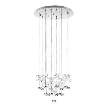 Eglo 93662 - Світлодіодна підвісна люстра PIANOPOLI 15xLED/2,5W/230V