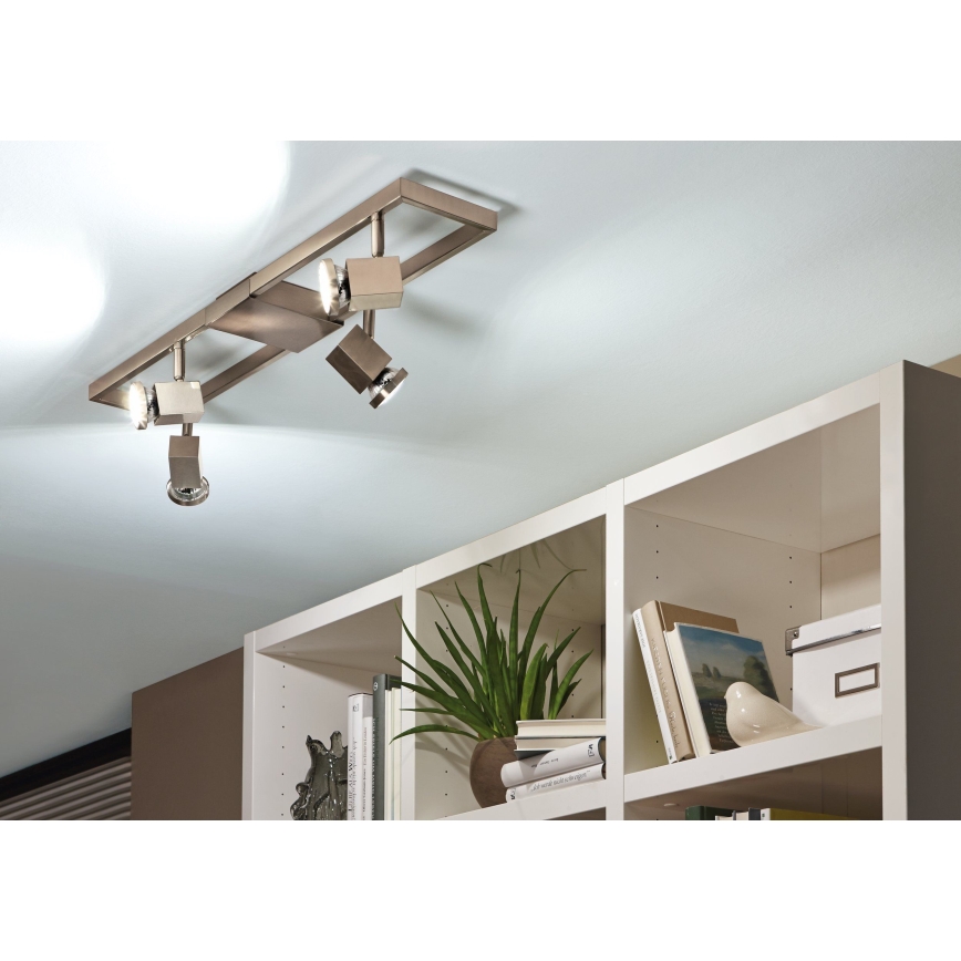 Eglo - Точковий LED світильник 4xGU10/5W/230V