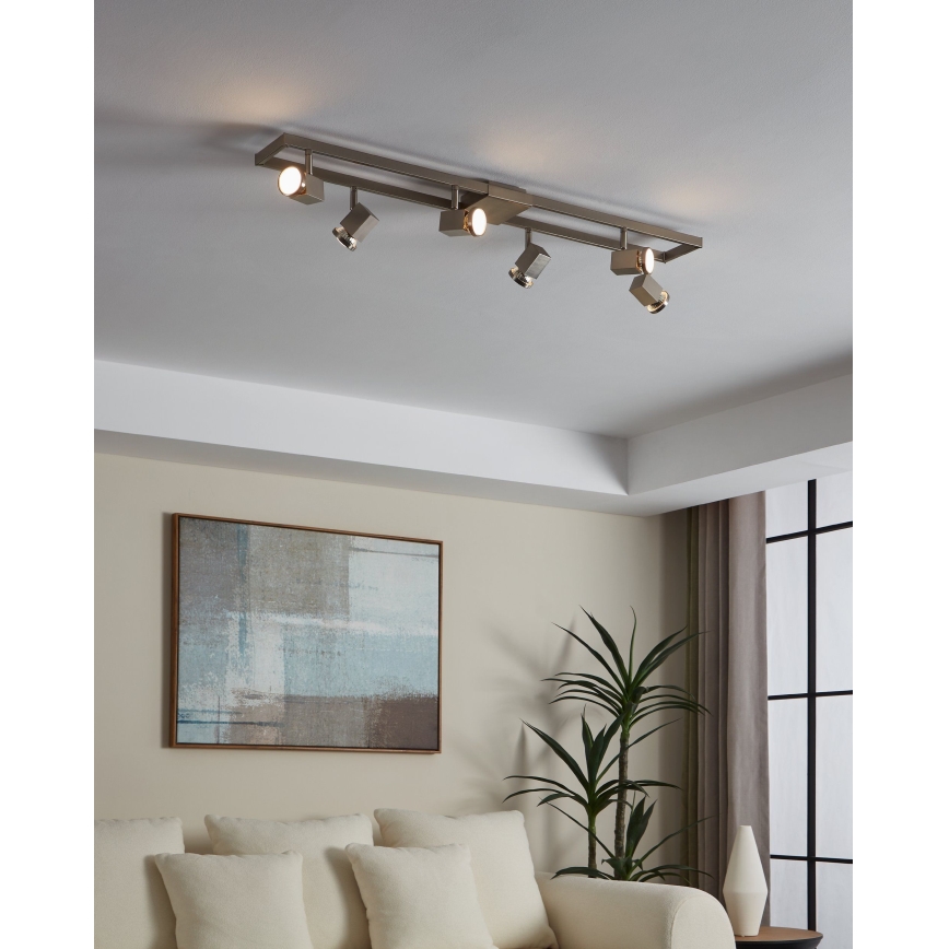 Eglo - Точковий LED світильник 6xGU10/5W/230V