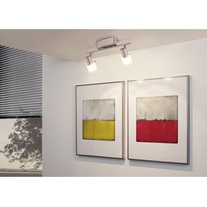 Eglo 93702 - Точковий LED світильник ORVIETO 1 2xLED/3,3W/230V