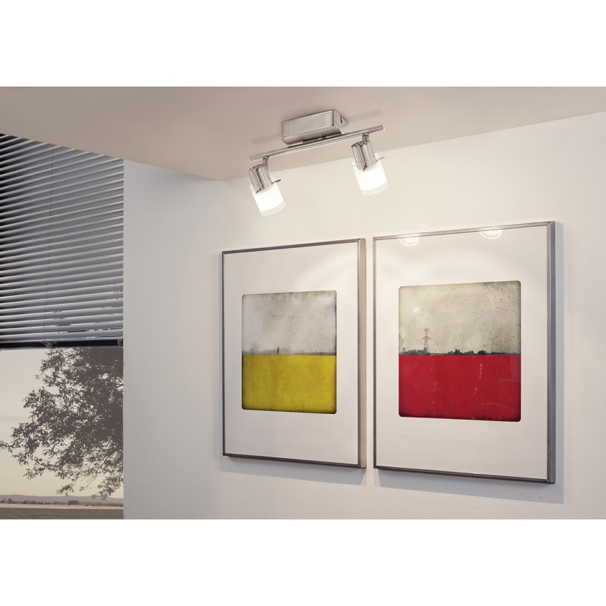 Eglo 93702 - Точковий LED світильник ORVIETO 1 2xLED/3,3W/230V