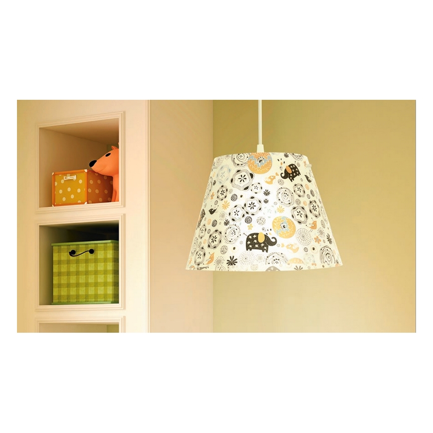 Eglo 93718 - Детская люстра MOLOVE 1xE27/60W/230V