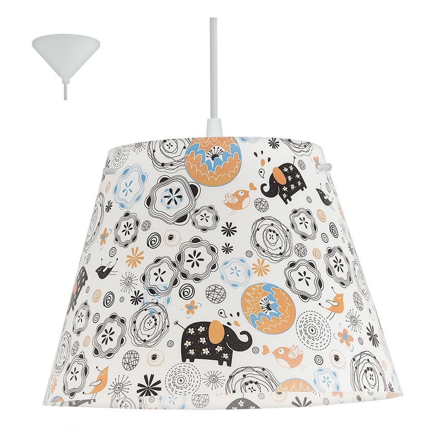 Eglo 93718 - Детская люстра MOLOVE 1xE27/60W/230V