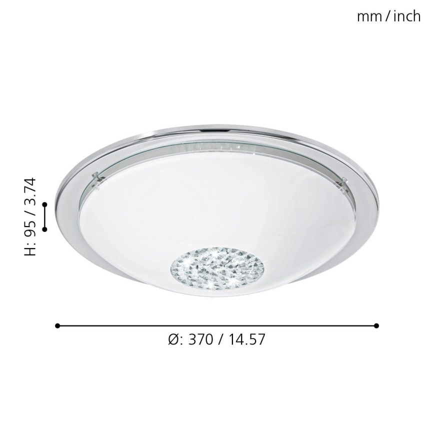 Eglo - Светодиодный потолочный светильник LED/12Вт/230В