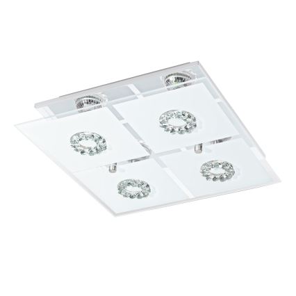 Eglo 93783 - Светодиодный потолочный светильник RONCATO 4xGU10/3W/230V