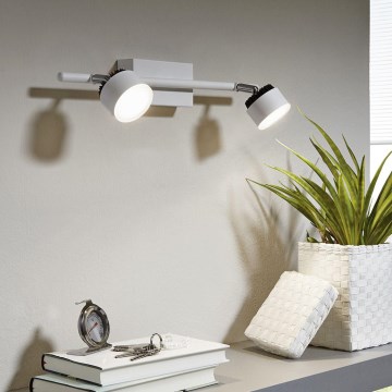 Eglo 93853 - Точковий LED світильник ARMENTO 2xLED/6W/230V