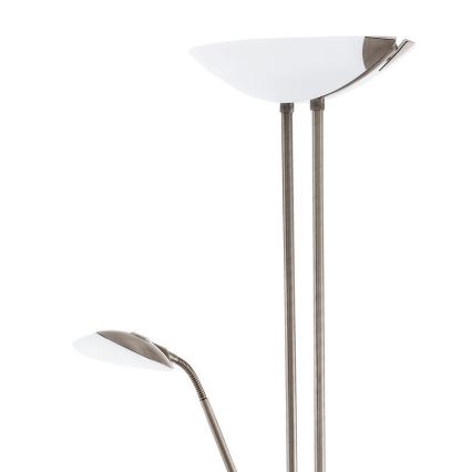 Eglo - LED Торшер з регулюванням яскравості LED/20W + LED/2,5W бронзовий