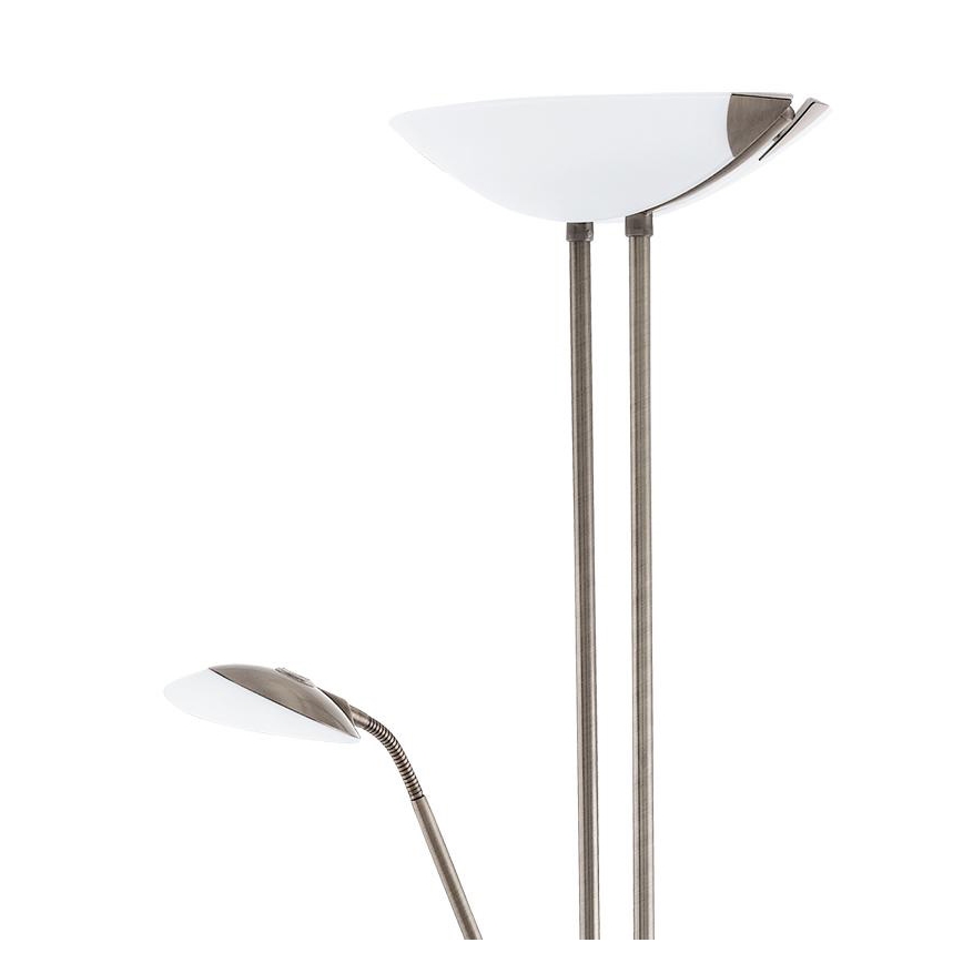 Eglo - Светодиодный торшер с регулированием яркости LED/20W + LED/2,5W бронзовый