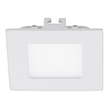 Eglo 94045 - LED вбудований стельовий світильник FUEVA 1 LED/2,7W/230V 8,5x8,5 cm
