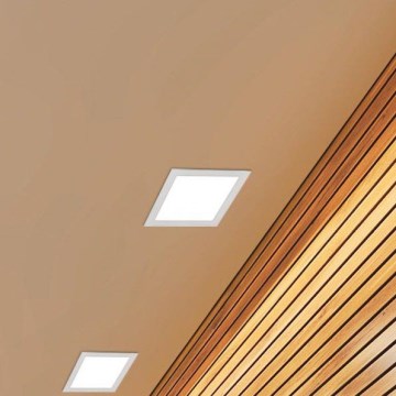 Eglo 94061 - LED встраиваемый потолочный светильник FUEVA 1 LED/10,95W/230V 17x17 см