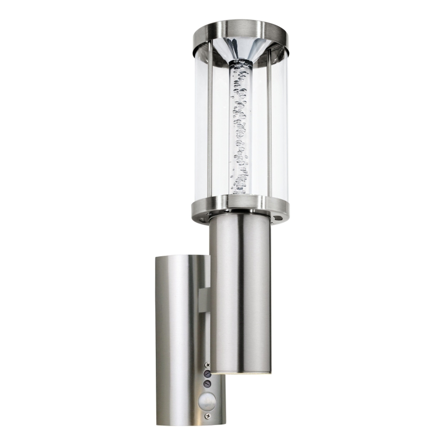 Eglo - Зовнішнє світлодіодне освітлення з датчиком 1xGU10/3W + 1xLED/3,7W IP44