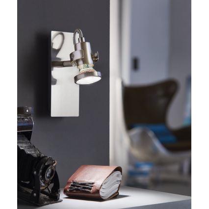 Eglo - Світлодіодний прожектор 1xGU10-LED/3,3W/230V