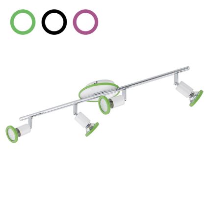 Eglo 94173 - Светодиодный точечный светильник MODINO 4xGU10/3W/230V