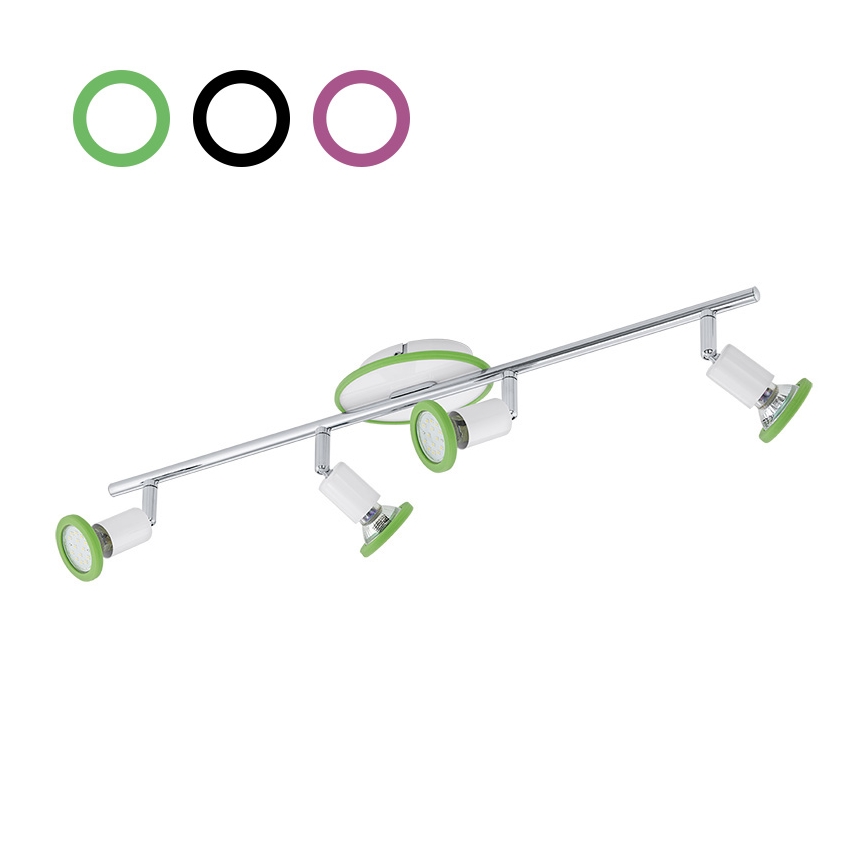 Eglo 94173 - Светодиодный точечный светильник MODINO 4xGU10/3W/230V