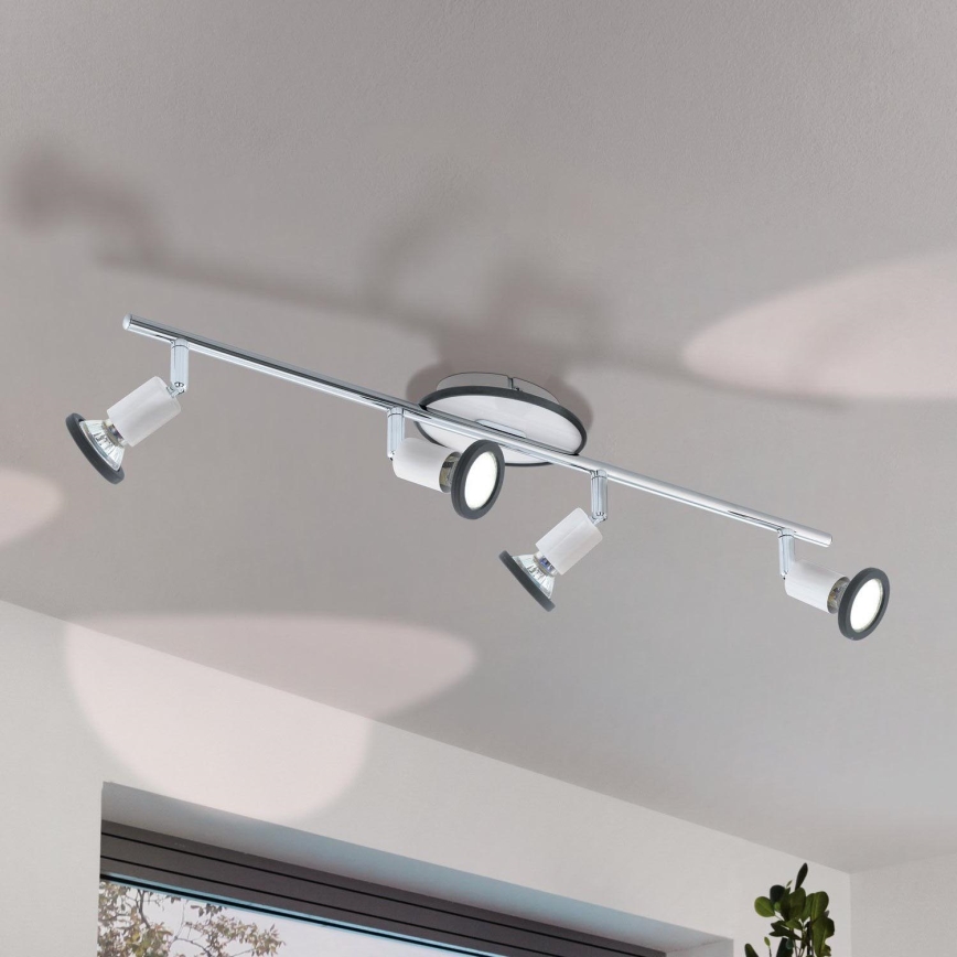 Eglo 94173 - Светодиодный точечный светильник MODINO 4xGU10/3W/230V