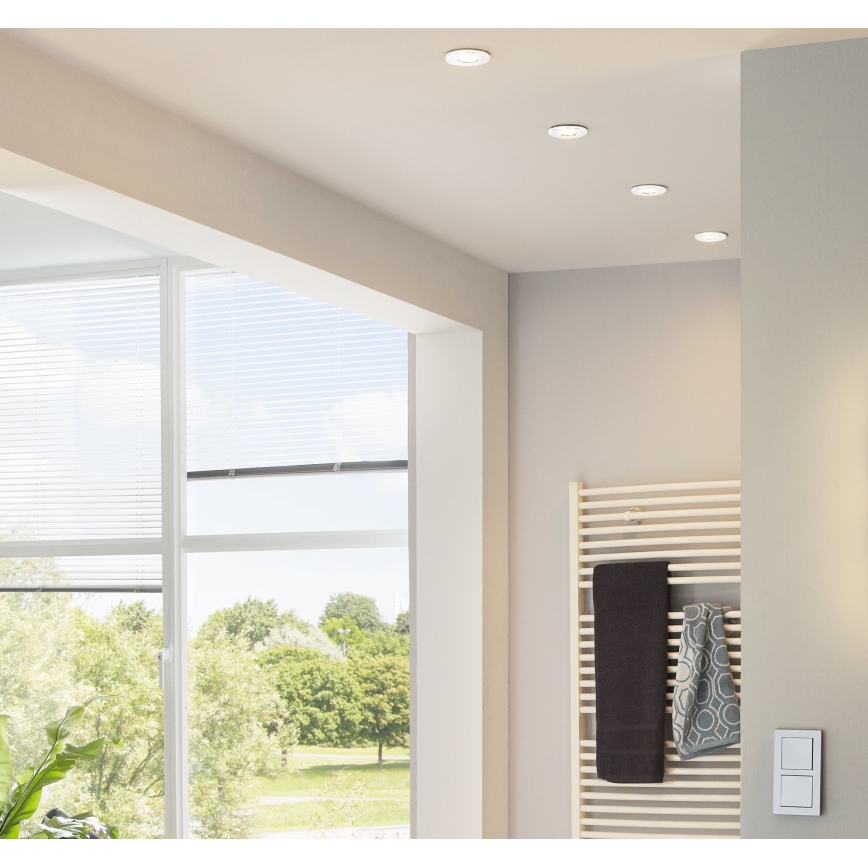 Eglo - комплект із 3 LED вбудованих стельових світильників PENETO 1xGU10-LED/3W/230V