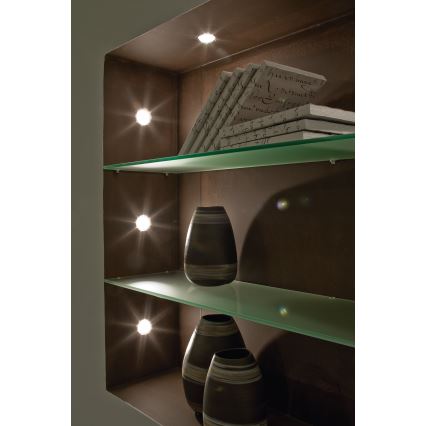 Eglo - НАБОР 3x Светодиодный встроенный светильник PENETO 3xGU10-LED/3W/230V