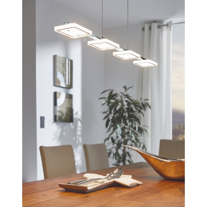 Eglo - Світлодіодний підвісний світильник 4xLED/4,5W/230V