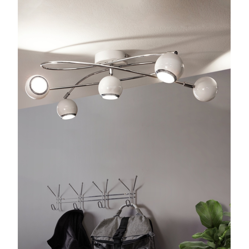 Eglo - Світлодіодний прожектор 5xGU10-LED/3W/230V