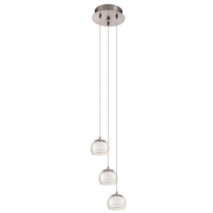 Eglo - Світлодіодний підвісний світильник 3xLED/3,3W/230V