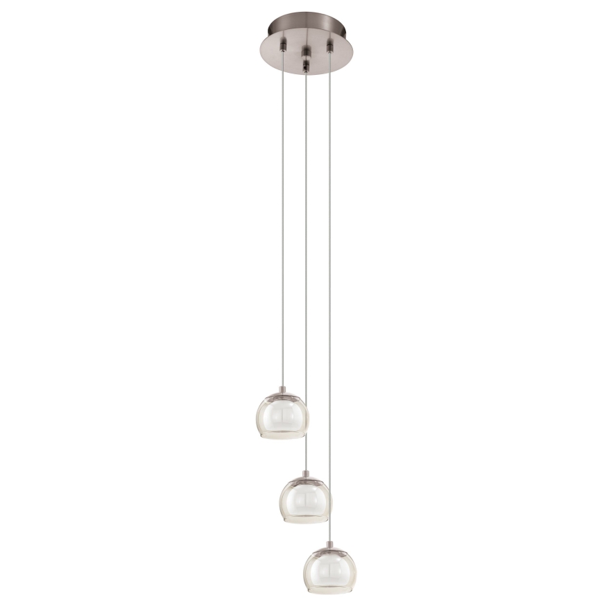Eglo - Світлодіодний підвісний світильник 3xLED/3,3W/230V