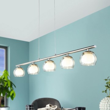 Eglo 94319 - Світлодіодний підвісний світильник ASCOLESE 5xLED/3,3W/230V
