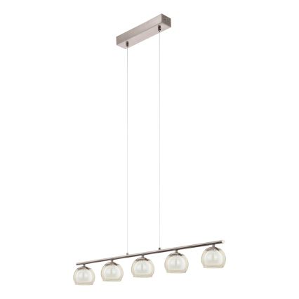 Eglo 94319 - Світлодіодний підвісний світильник ASCOLESE 5xLED/3,3W/230V