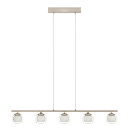 Eglo 94319 - Світлодіодний підвісний світильник ASCOLESE 5xLED/3,3W/230V