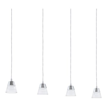 Eglo 94356 - Світлодіодна люстра PANCENTO 4xLED/4,5W/230V