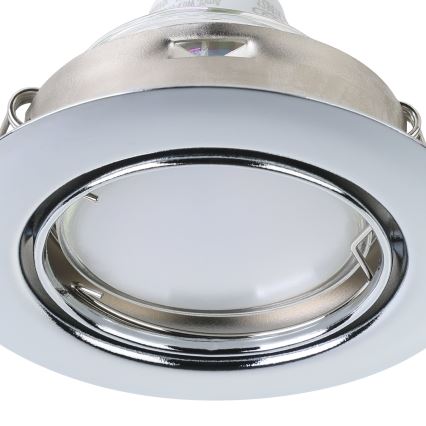 Eglo - НАБОР из 3 светодиодных встраиваемых светильников PENETO, 1xGU10-LED/5W/230V