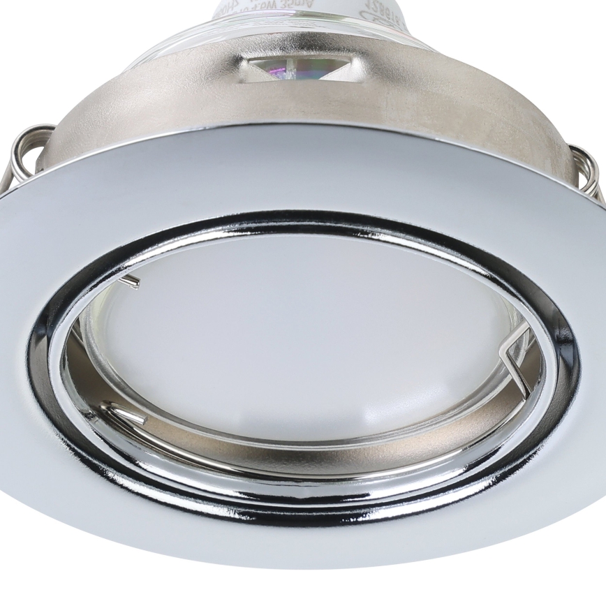 Eglo - НАБОР из 3 светодиодных встраиваемых светильников PENETO, 1xGU10-LED/5W/230V