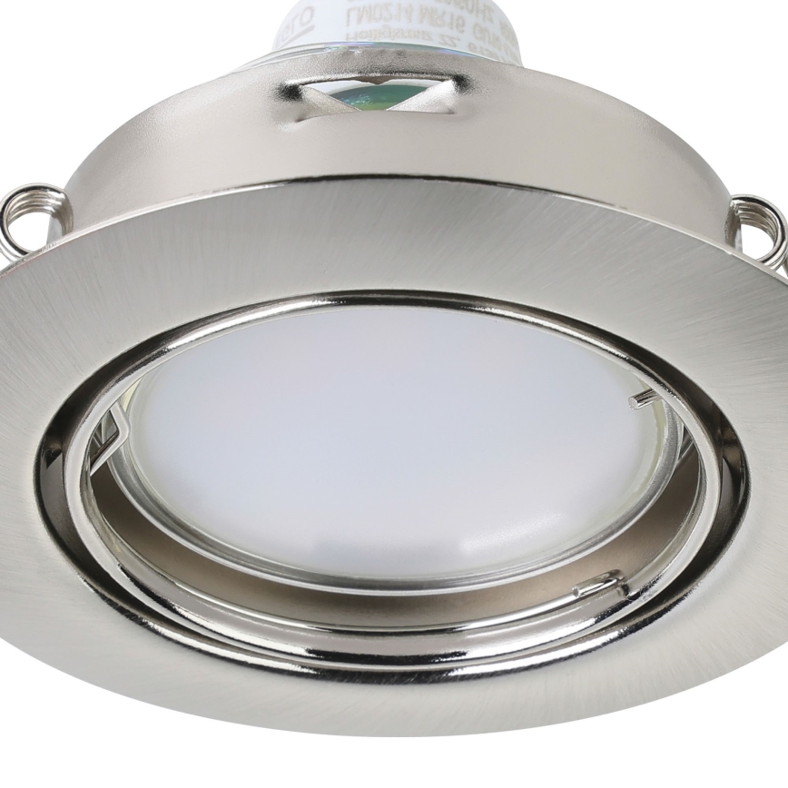 Eglo - НАБОР 3x Светодиодный встроенный светильник PENETO 3xGU10-LED/5W/230V