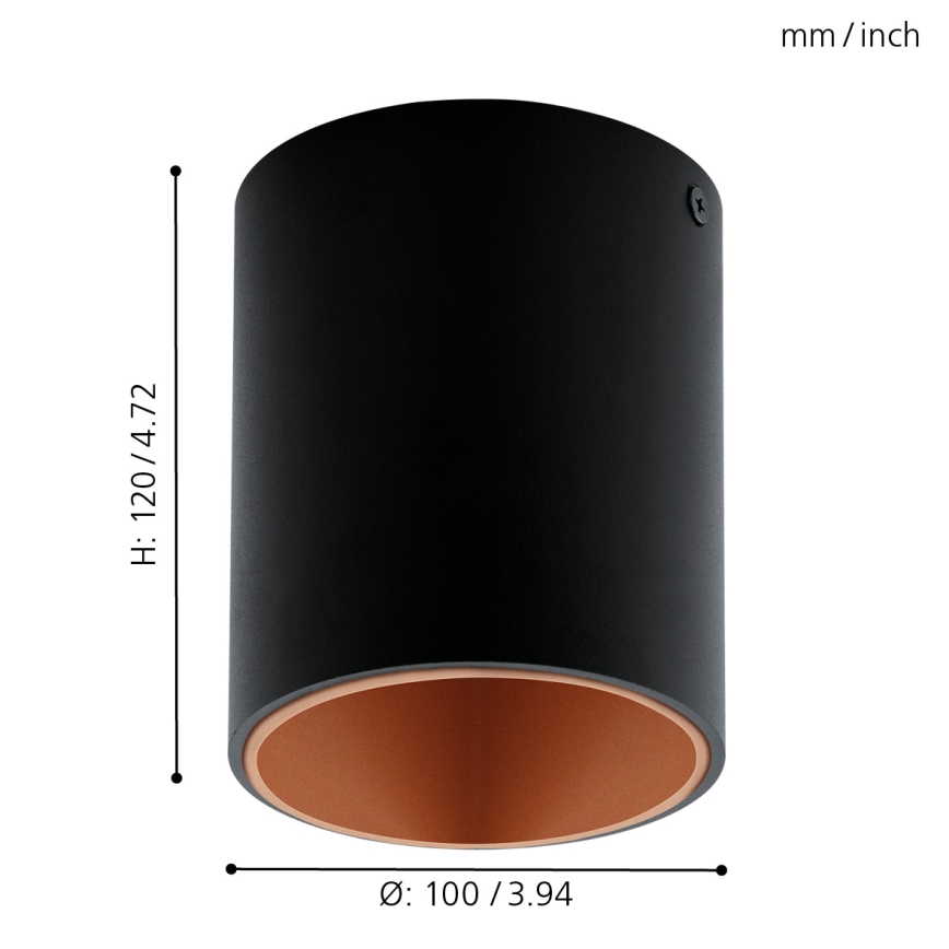 Eglo - Светодиодный потолочный светильник 1xLED/3,3W/230V