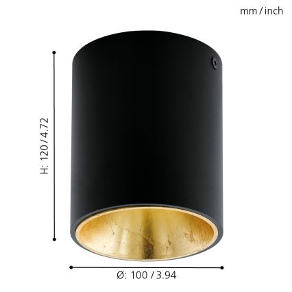 Eglo - LED стельовий світильник LED/3,3W/230V