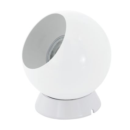 Eglo - LED настільна/настінна лампа 1xGU10/2,8W/230V біла