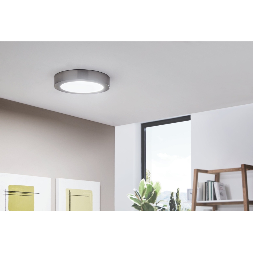 Eglo 94525 - LED стельовий світильник FUEVA 1 LED/16,5W/230V Ø 22,5 см
