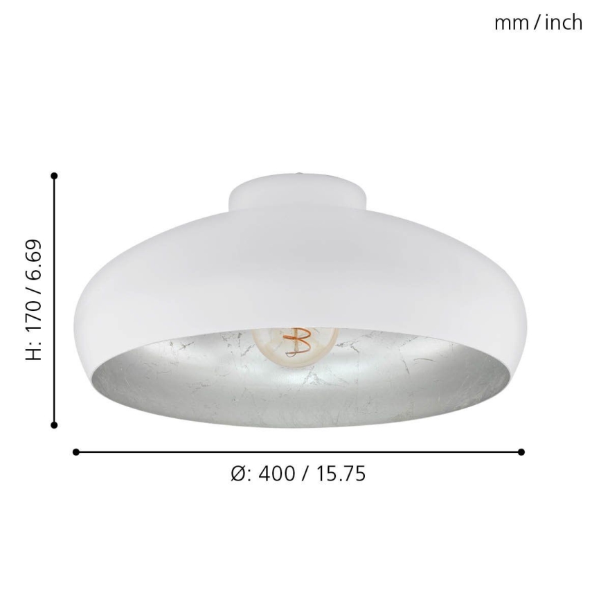 Eglo - Потолочный светильник 1xE27/60W/230V