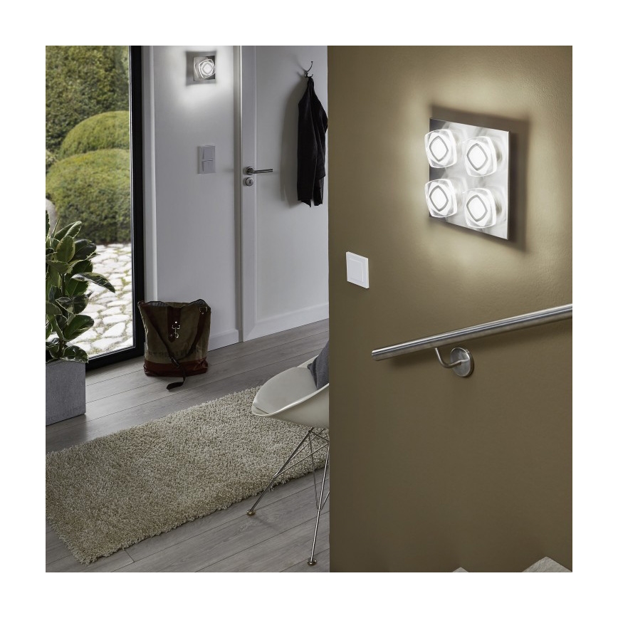 Eglo 94572 - Світлодіодний стельовий світильник MARCHESI 4xLED/4,5W/230V