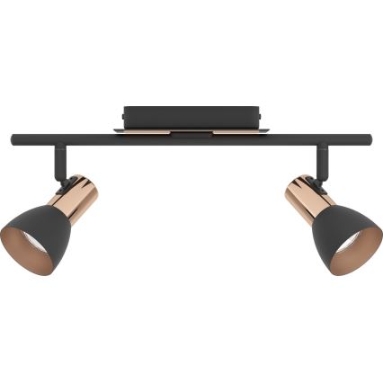Eglo 94585 - Светодиодный точечный светильник BARNHAM 2xGU10/3,3W/230V
