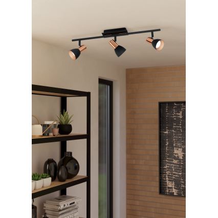 Eglo - Точковий LED світильник 3xGU10/3,3W/230V