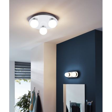 Eglo - Светодиодный светильник для ванной комнаты 2xLED/3,3W/230V IP44