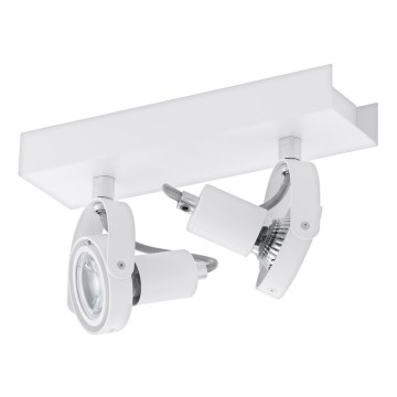 Eglo 94647 - Світлодіодний прожектор NOVORIO 2xGU10-LED/5W/230V